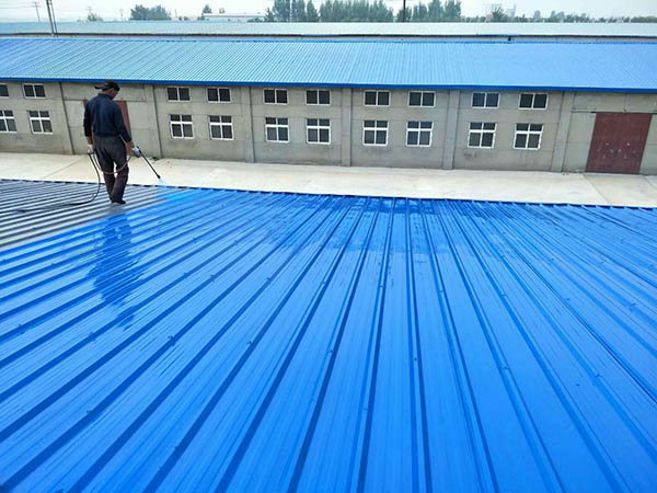 老街街道 彩钢瓦喷漆翻新工业厂房、仓库